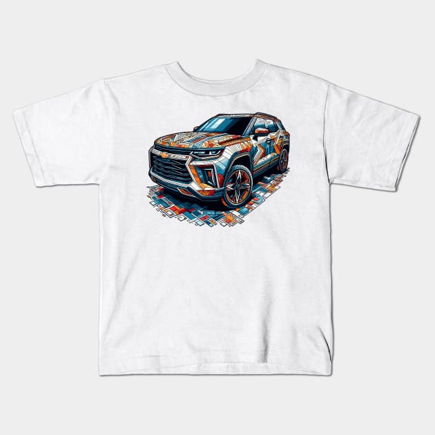 Chevrolet Blazer Kids T-Shirt by Vehicles-Art